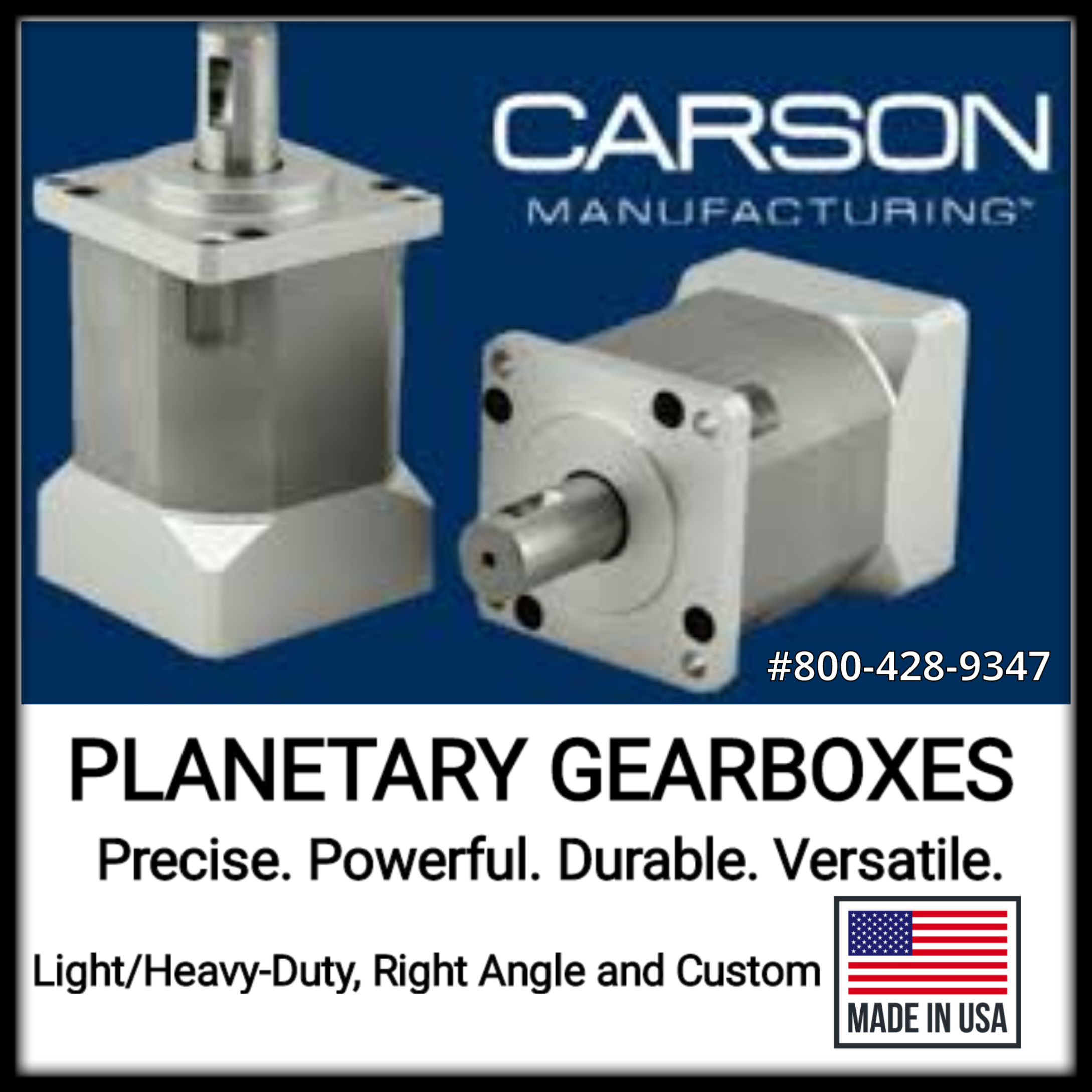 Carson Planetary Gearboxes